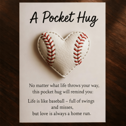 ⚾Sport Themed Pocket Hug with Gift Card