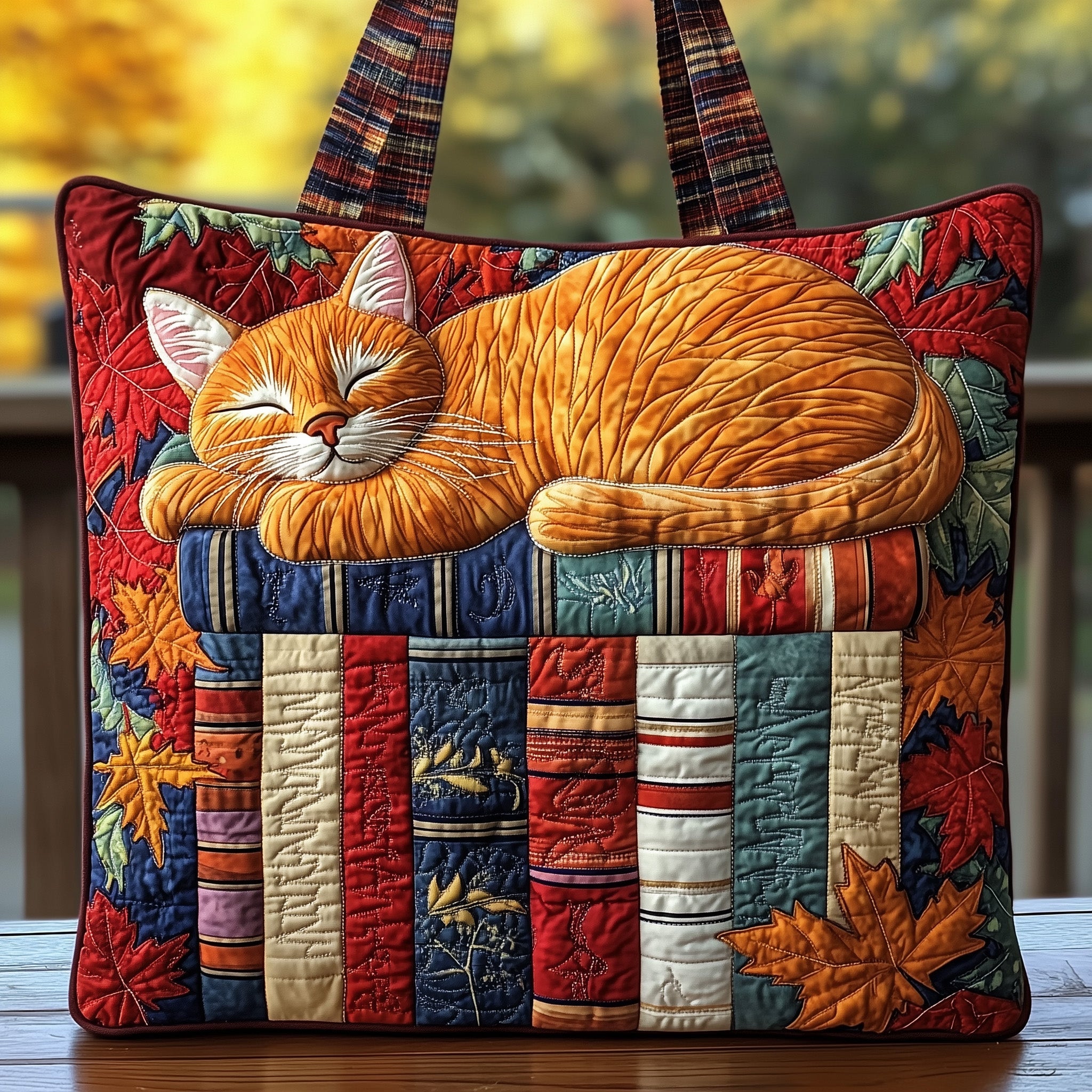 Cat Tales Quilted Tote Bag GFTONT1260-tidenox