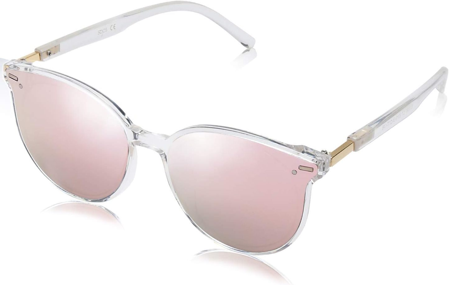 SOJOS Sunglasses Womens Trendy 2025 Classic Round Retro Vintage Shades Large Frame Sunnies SJ2067-tidenox