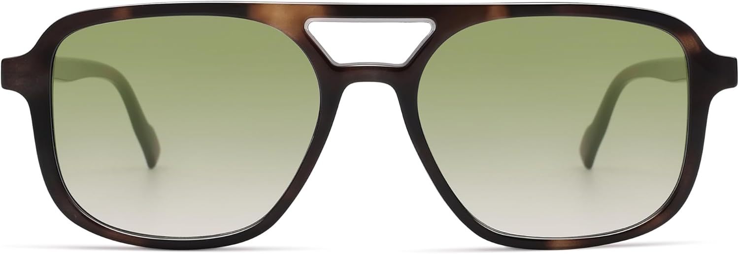 SOJOS Retro Aviator Sunglasses for Women Men,Trendy Rectangle Womens Mens Shades Sun Glasses SJ2202-tidenox