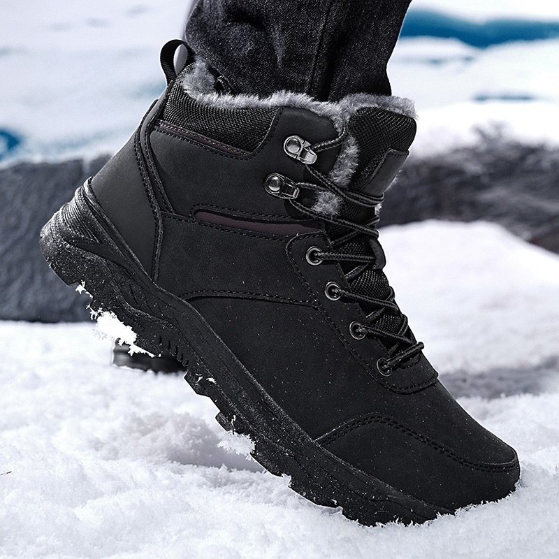 ⏰Last Day! 45% OFF 🔥Tidenox®Men's Waterproof Leather Orthopedic Boots with Australian Shearling Lining-tidenox