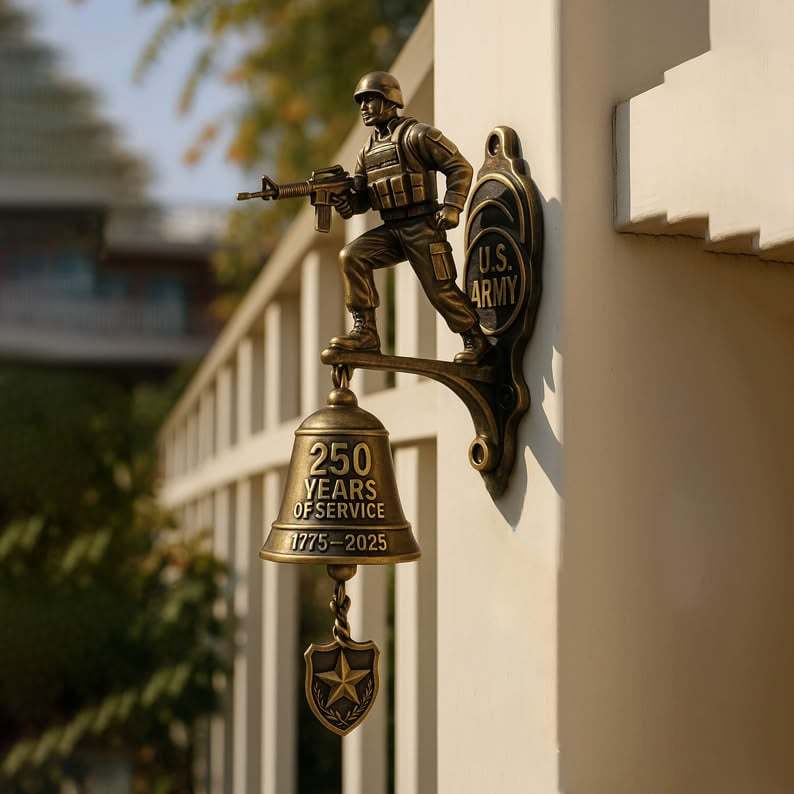 U.S. Army 250th Anniversary Wall Bell