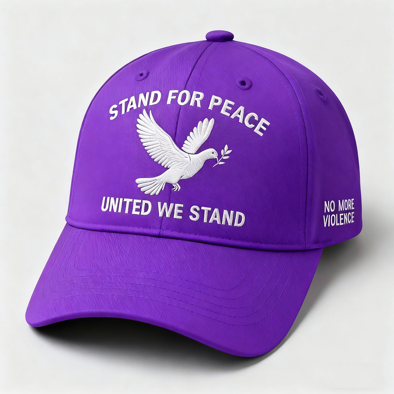 🕊️ Stand for Peace Baseball Cap – United We Stand-tidenox