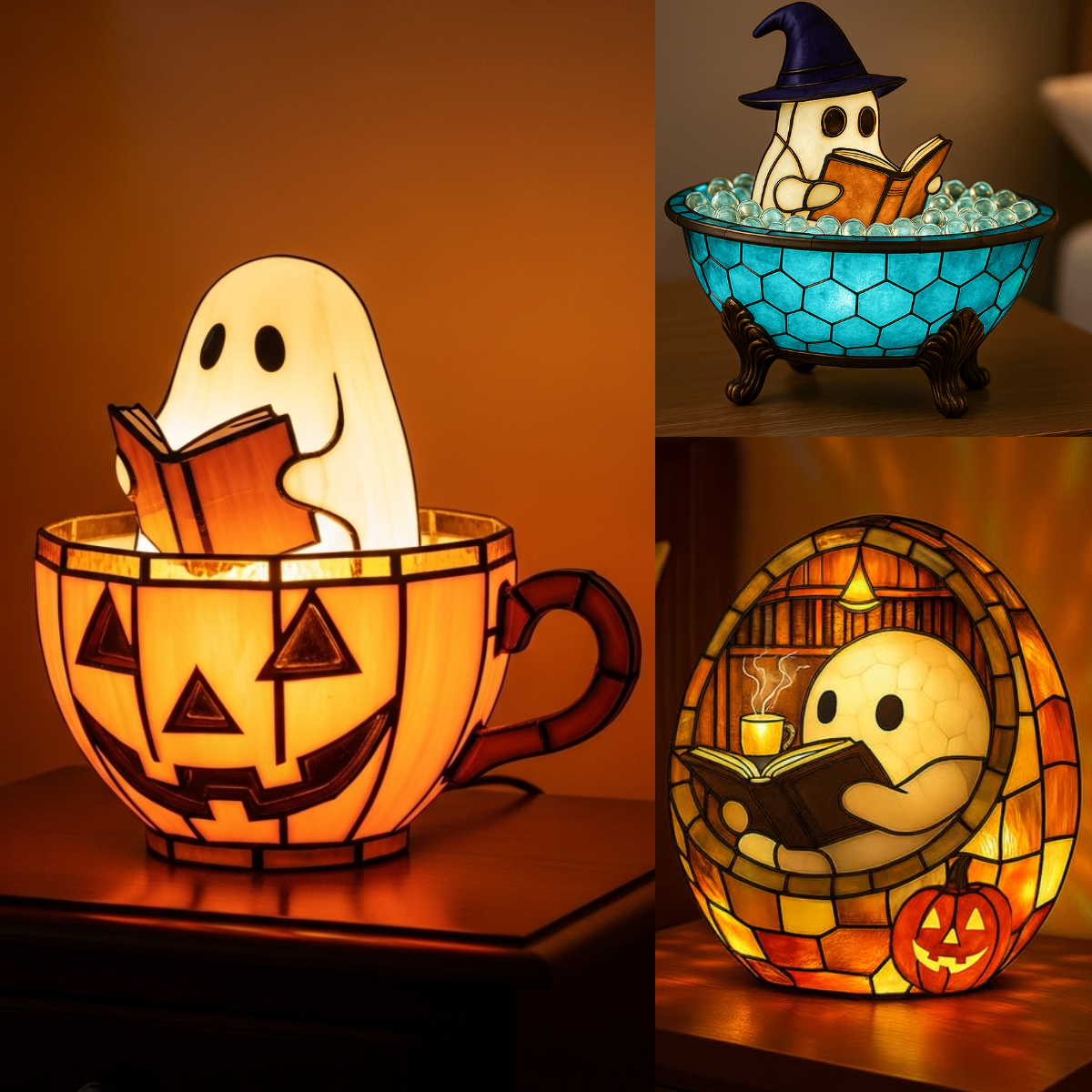 👻Ghost-Reading Book Lamp