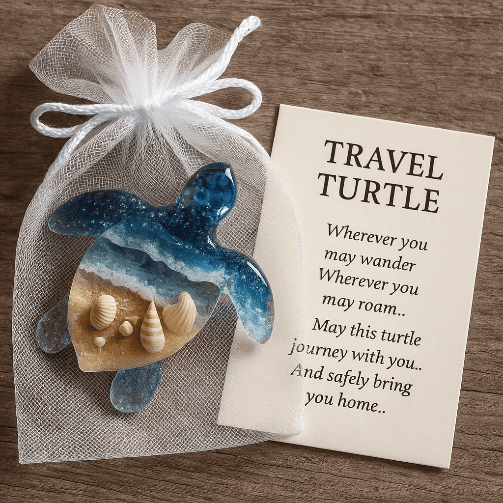 Pocket Travel Turtle Hug Gift-tidenox