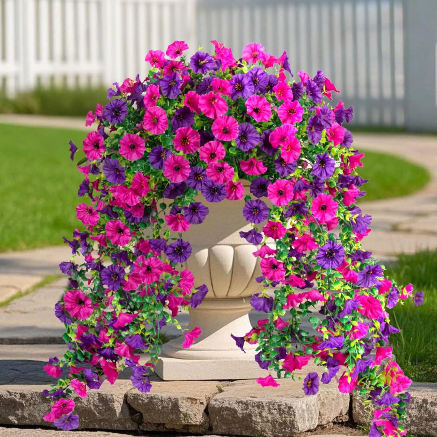 🌸 Experience Everlasting Beauty -✨ Lifelike Artificial Flowers - Sunproof, Waterproof & Maintenance-Free Decoration for Every Season!