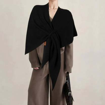Women's Solid Color Shawl-tidenox