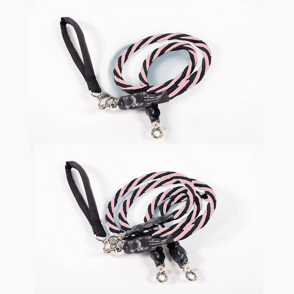 🔥🐕Double Bungee Leash - 1st step training tool-tidenox