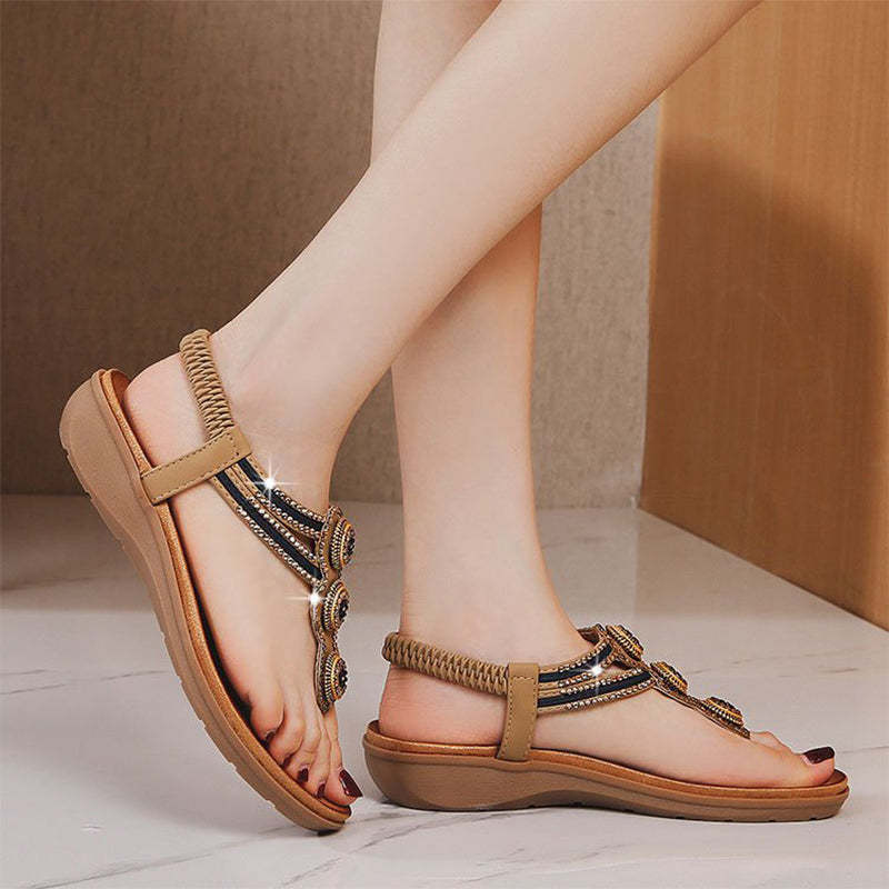 Women's Comfy Flat Sandals - SIKETU-tidenox