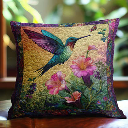 Hummingbird Symphony WN0802117CL Quilt Pillow Case-tidenox