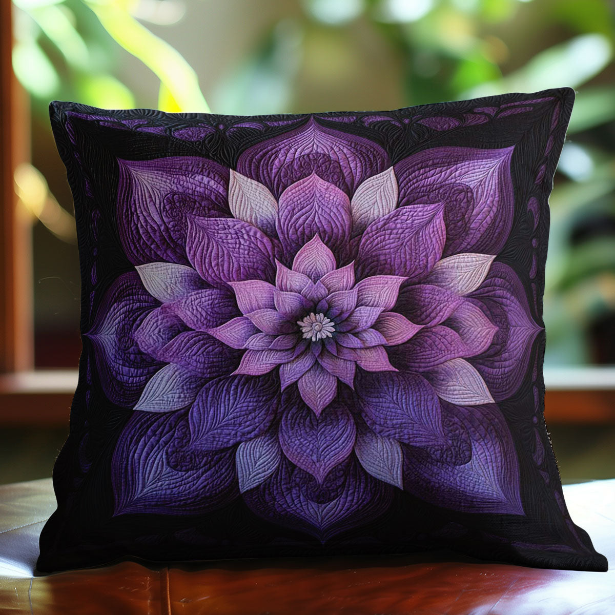 Twilight Flower WN0802129CL Quilt Pillow Case-tidenox