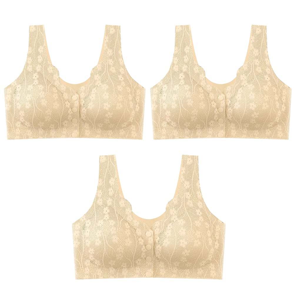 Comfortable & Convenient Front Button Bra-tidenox