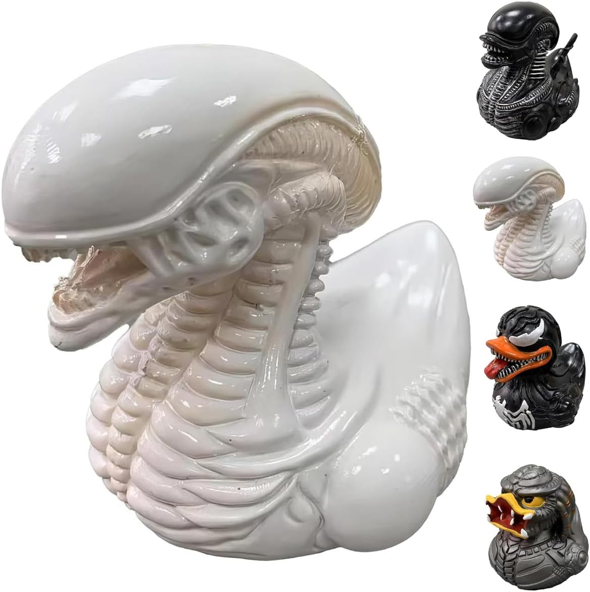 EROCK Military Branch Resin Duck - Hand-Painted Collectible Miniature for Car Dashboard, Office Desk, Home Decor - Air Force/Navy/Army/Space/Coast Guard/Camouflage（Army
