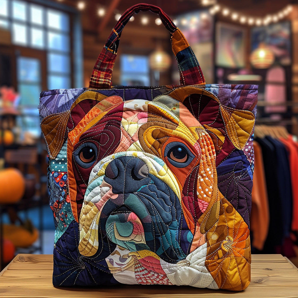 Bark Bounty Quilted Tote Bag NCU0DV7099-tidenox