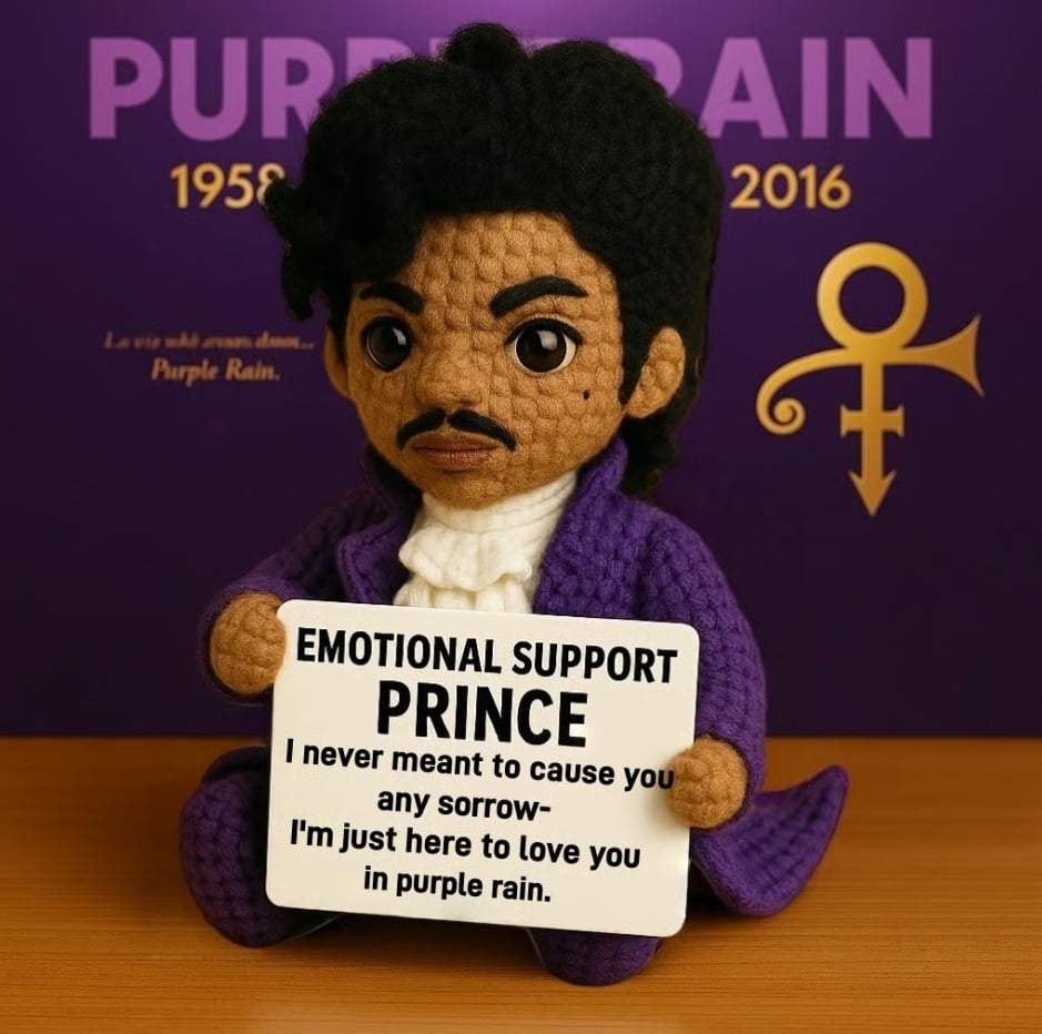 Prince Crocheted Emotional Support Dolls-tidenox