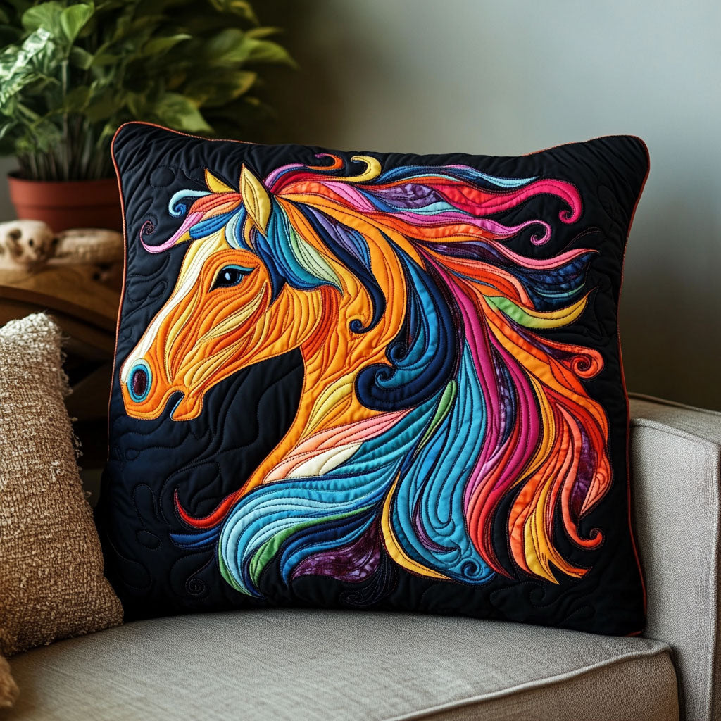 Mystic Horse CW1605174CL Quilt Pillow Case-tidenox