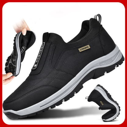 (🔥Authenticity Guaranteed-49%OFF)Men's Comfortable Waterproof Breathable Anti-sprain Orthopedic Walking Shoes Hiking Shoes Basketball Shoes(🎁Included as a Gift: Free Insoles and Socks)