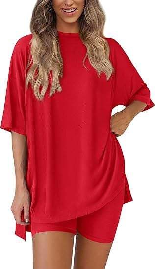 🏆Flash Sale⚡ 50K+ SOLD! Almost Gone-💥Women's Summer Casual Loose Two-Piece Casual Suit