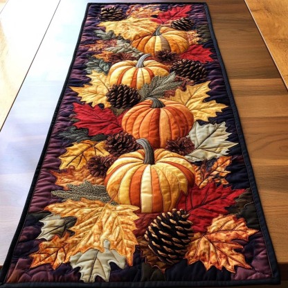 Autumn Treasures Quilted Table Runner NCU0NT1195-tidenox