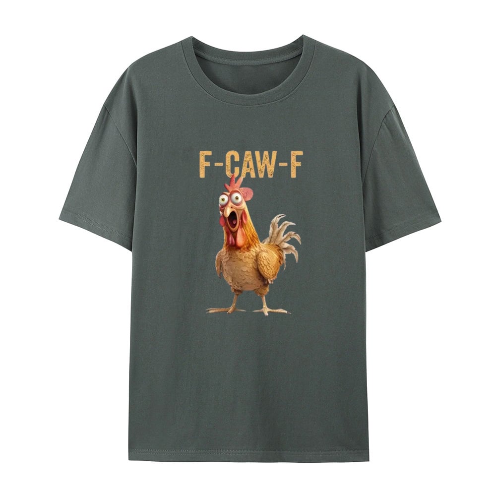 F-Caw-F Chicken T-Shirt-tidenox