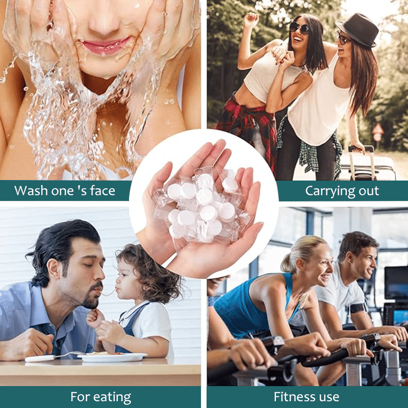 ✨Compressed Towel Tablets - 142% high-quality pure cotton-tidenox