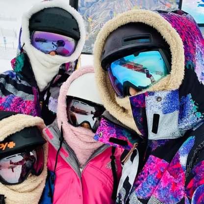 🔥2025 HOT SALE 49% OFF🔥 - Winter Outdoor Sherp Hooded Sports Windproof Mask⛷️-tidenox