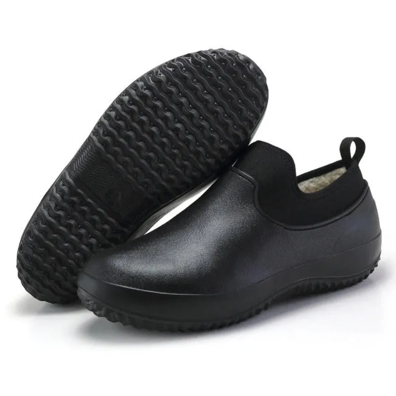 Tidenox®Slip-on Waterproof Orthopedic Shoes Rubber Winter Boots For Men