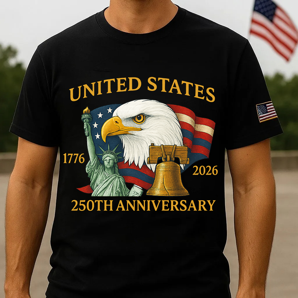 250th Anniversary Glory T-shirt-tidenox