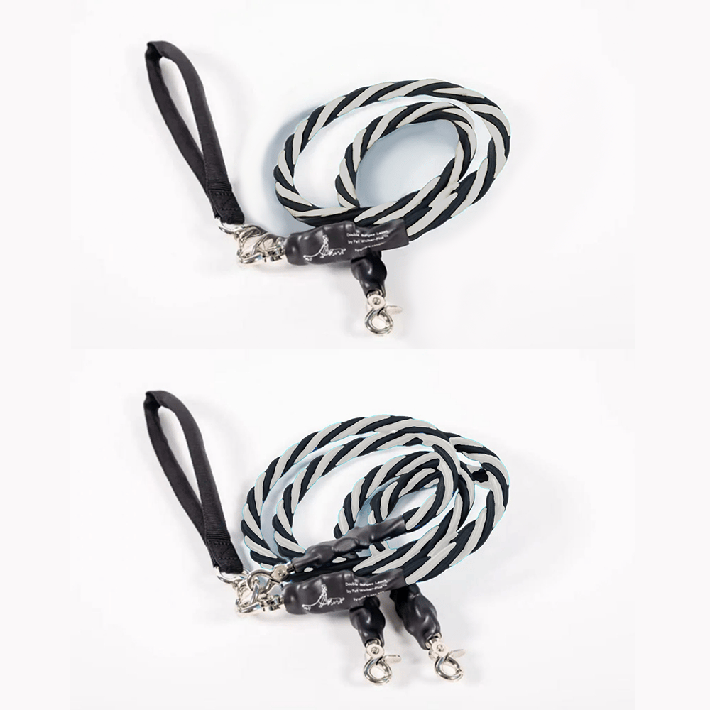 🔥🐕Double Bungee Leash - 1st step training tool-tidenox