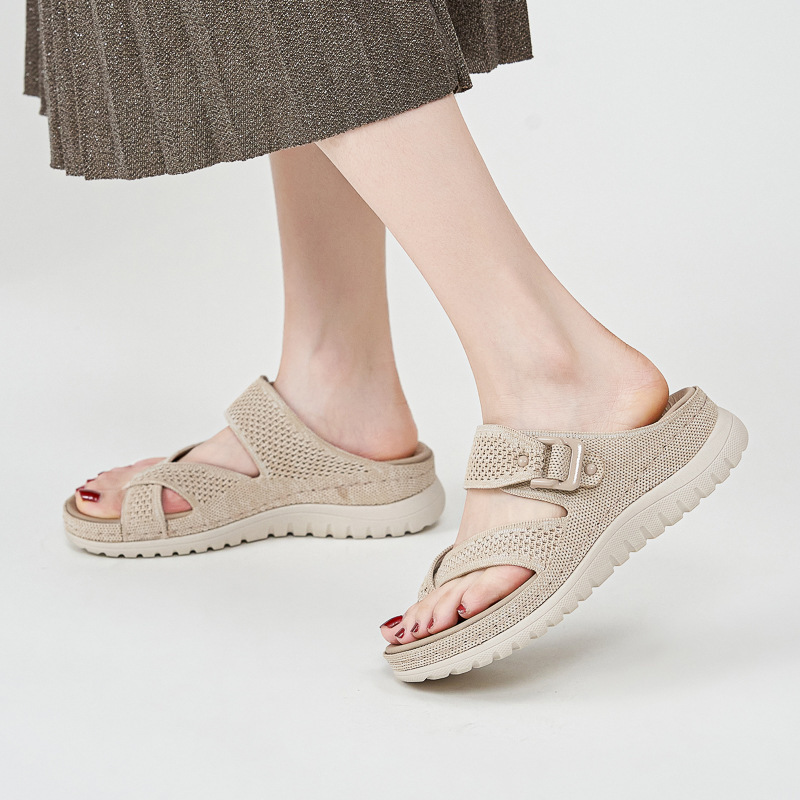Orthopedic Women Flip-Flops Soft Comfortable Summer Sandal-tidenox