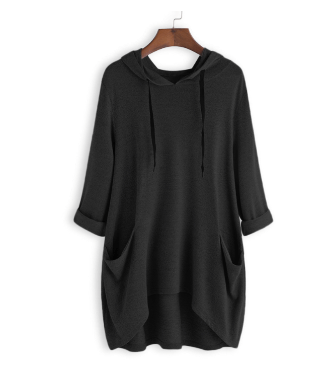 Casual Comfy Pocket Hoodie-tidenox