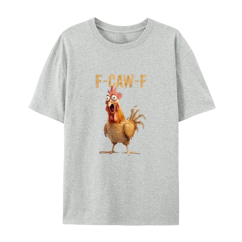 F-Caw-F Chicken T-Shirt-tidenox
