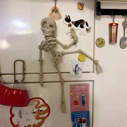 3D Printed Vintage Skeleton Magnetic Figurine 🎃-tidenox