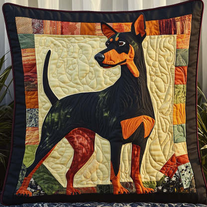 Guardian Doberman WP2105027CL Quilt Pillow Case-tidenox