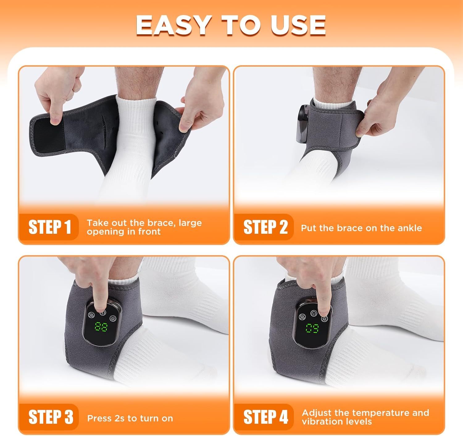 TheraFoot & Ankle 3 in 1 Foot massager