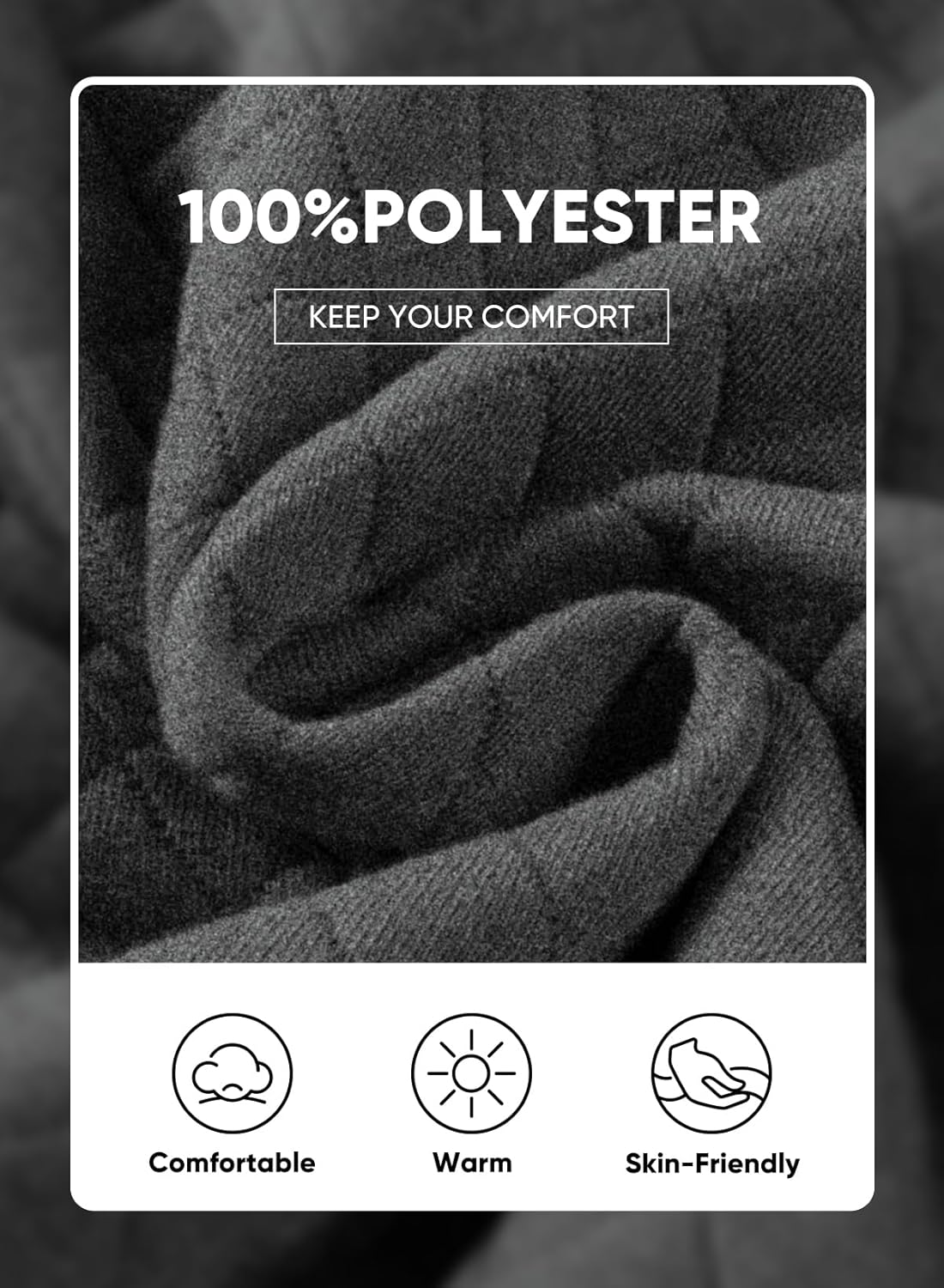 Men's Quilted Hoodies Casual Long Sleeve Quarter-Zip Pullover Sweatshirt with Pockets-tidenox