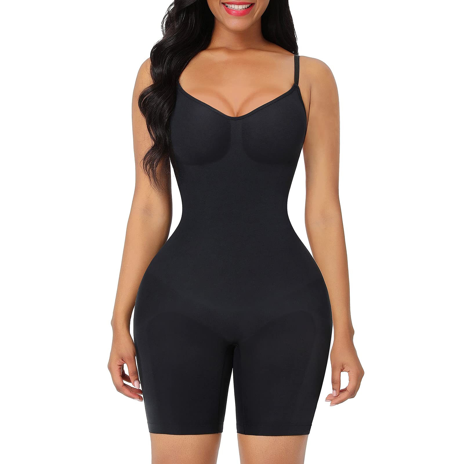 🎁Shapewear for Women Tummy Control Full Bust Body Shaper-tidenox