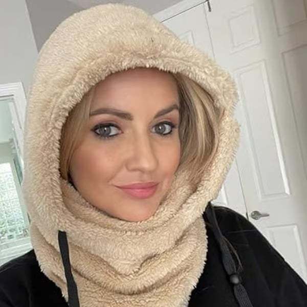 🔥2025 HOT SALE 49% OFF🔥 - Winter Outdoor Sherp Hooded Sports Windproof Mask⛷️-tidenox