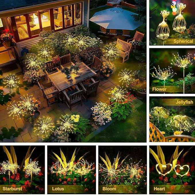 ❤️Solar Powered Garden Fairy Lights