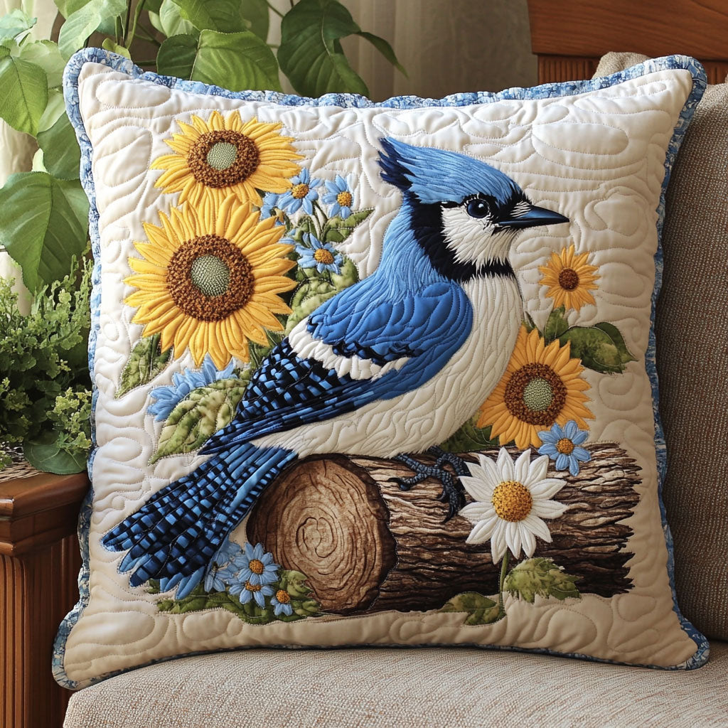 Garden Bird CW3004003CL Quilt Pillow Case-tidenox