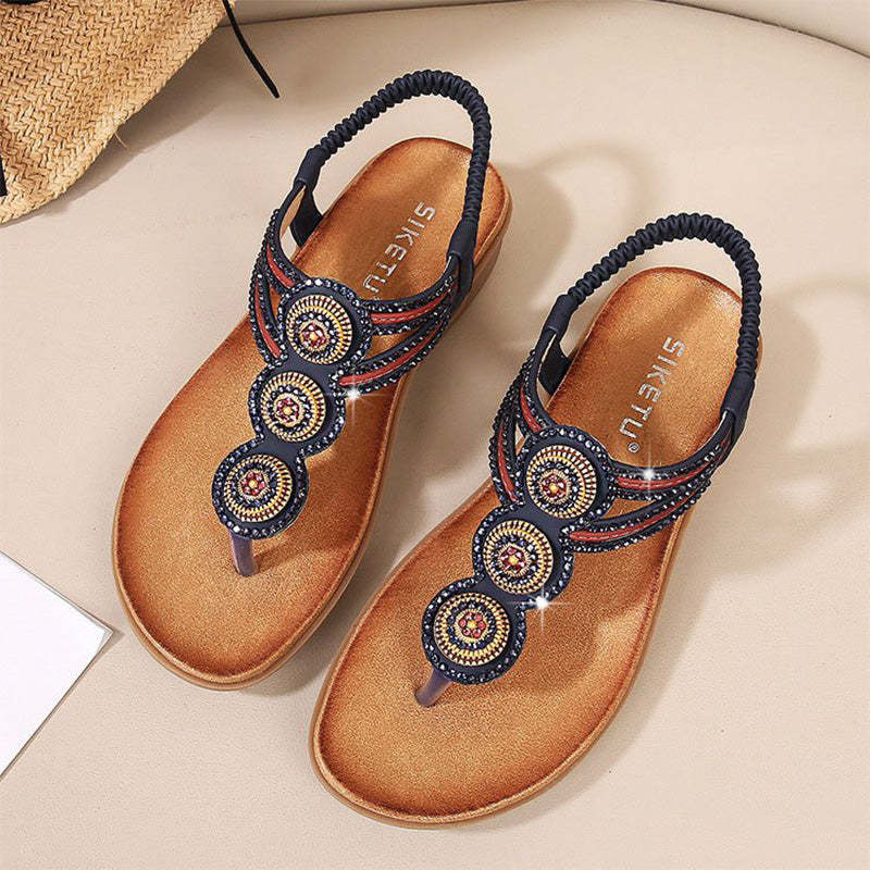 Women's Comfy Flat Sandals - SIKETU-tidenox