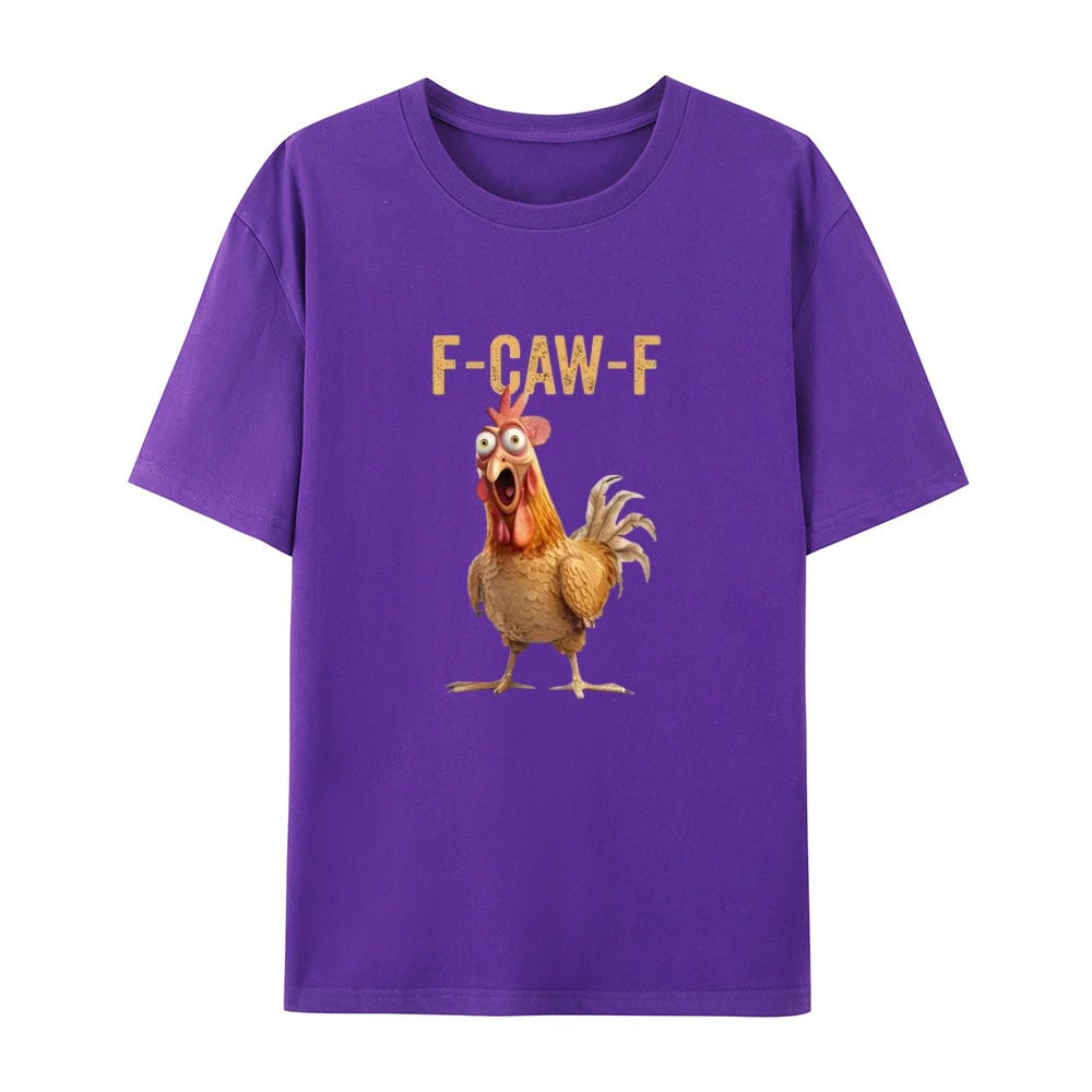 F-Caw-F Chicken T-Shirt-tidenox