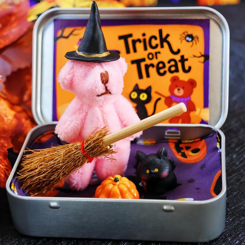 🔥2025 HOT SALE -🎃🐻Halloween Bear in a Box for Trick or Treat✨