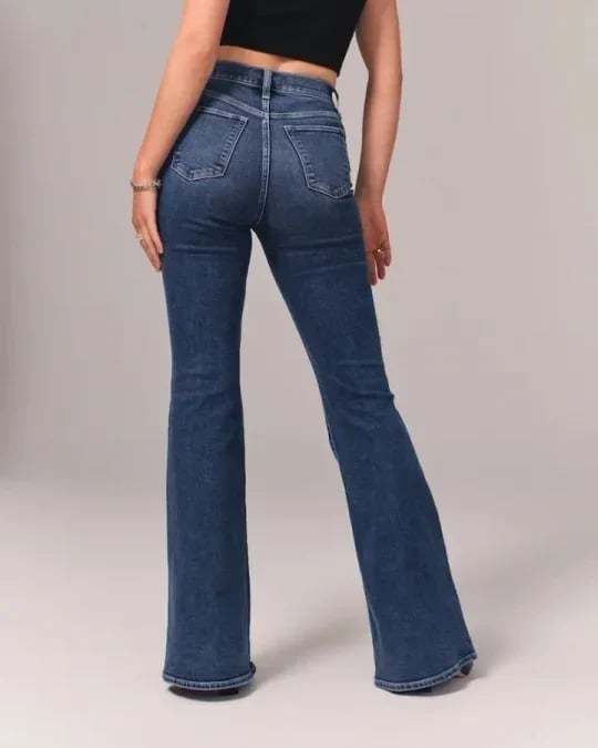 💥Ultra High Rise Stretch Flare Jean-tidenox