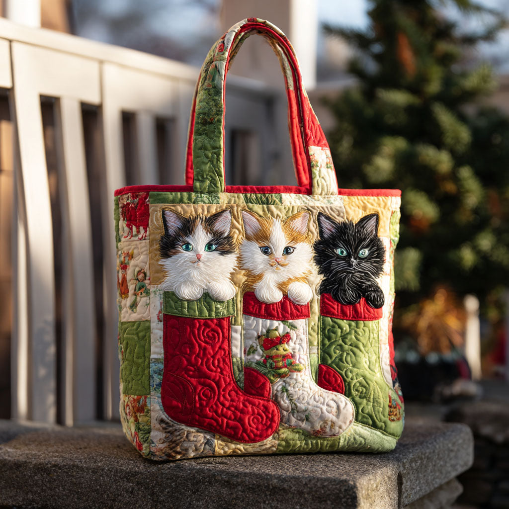 Pawsome Whimsy Quilted Tote Bag NCU0PTT1843-tidenox