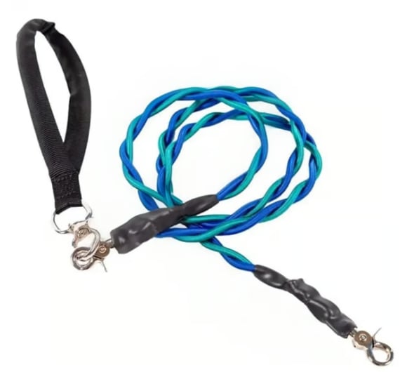 🔥🐕Double Bungee Leash - 1st step training tool-tidenox
