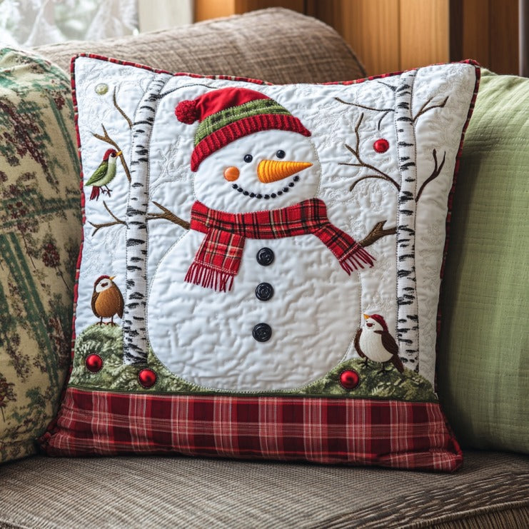 Snowman XR1210013CL Quilt Pillow Case-tidenox