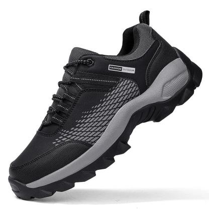 (⏰Limited Time Sale 70% OFF) Men's Wear Resistant Non-slip Anti-skid Anti-puncture Hiking Shoes -tidenox