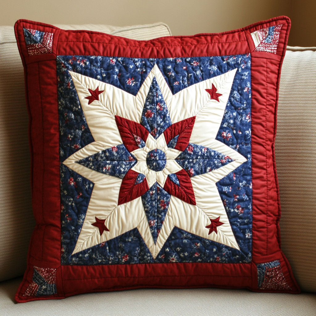 Liberty Flower WJ2002031CL Quilt Pillow Case-tidenox