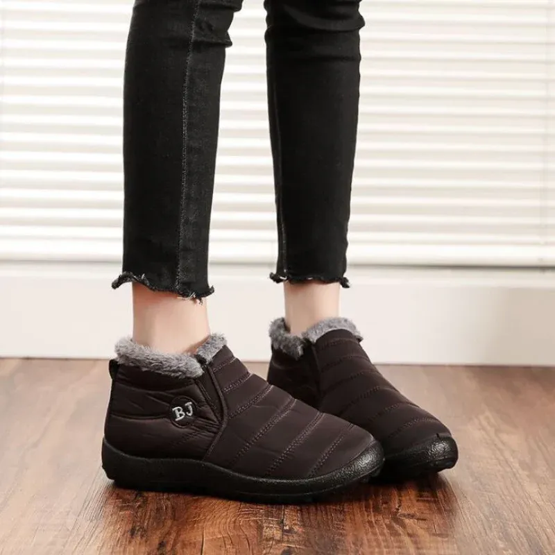 Women's Waterproof Orthopedic Warm Boots-tidenox